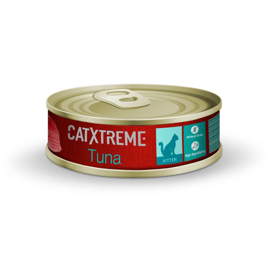 Catxtreme Kitten atún alimento húmedo para gatos 170 GR