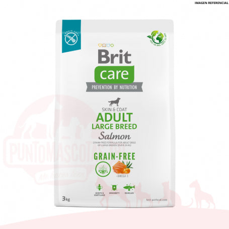 Brit Care Adult Libre de Grano Salmon Razas Grandes 3 kg