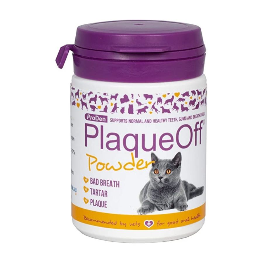 Plaqueoff polvo gato 40 GR