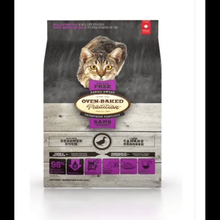 Oven Baked Cat Duck Todas las edades 4.54 kg