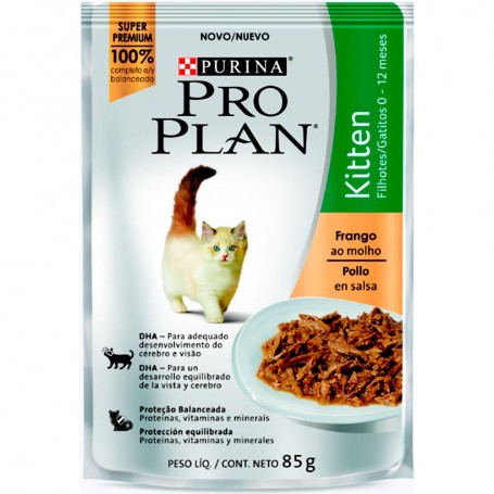 Pro Plan Pouch Gatitos Sabor Pollo 85grs