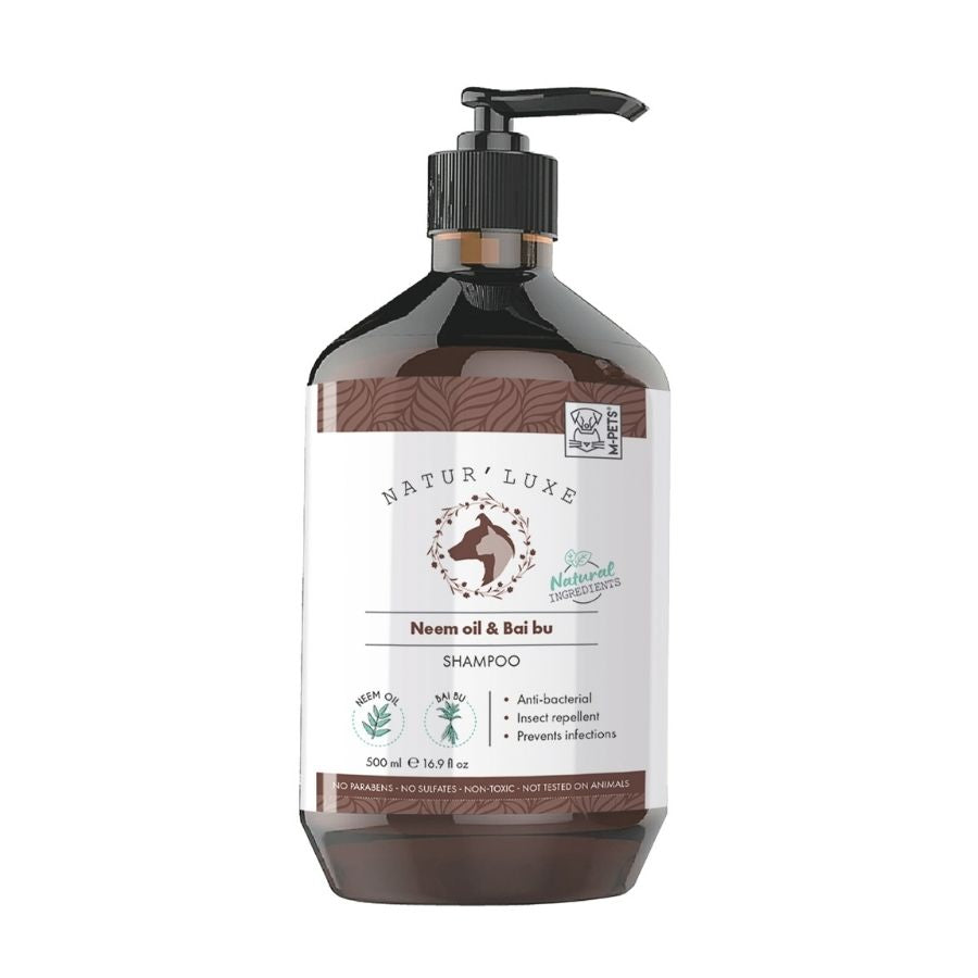Natur'luxe Shampoo aceite de neem melia y bai bu 500 ML