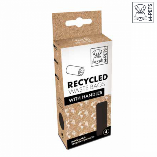 Bolsas recoge fecas reciclables 4 und 4 rollos