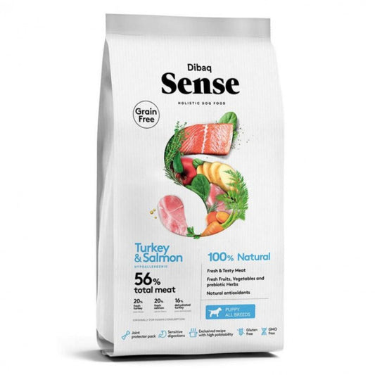Dibaq Sense Puppy Turkey & Salmon alimento para perro
