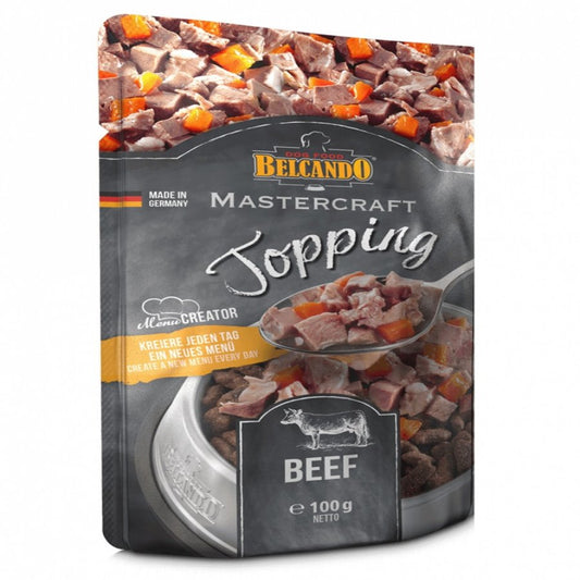 Belcando Mastercraft Topping Ternera alimento húmedo para perros 100 GR