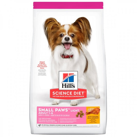 Hills canine adult Small & toy light 2.0 KG alimento para perro