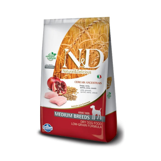 N&D Low Canine Adulto Frango Medium alimento para perro