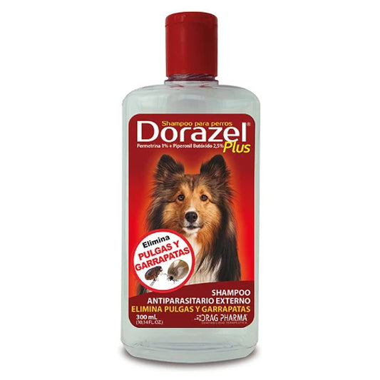 Dorazel plus shampoo perros 300 ML