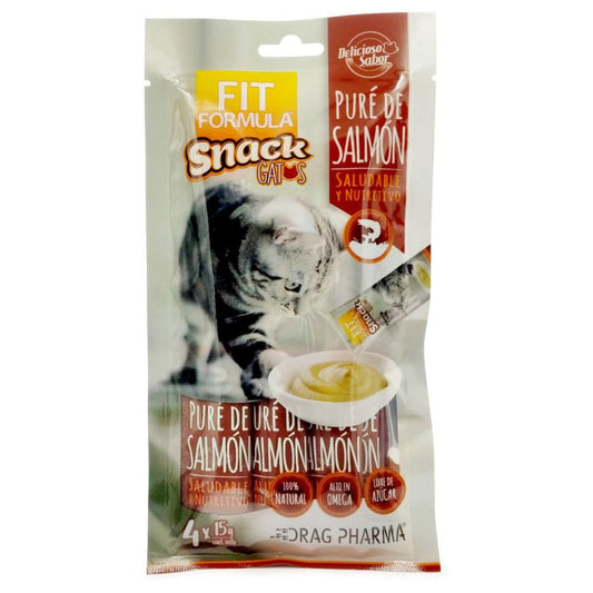 Fit formula snack puré de salmón 60 GR