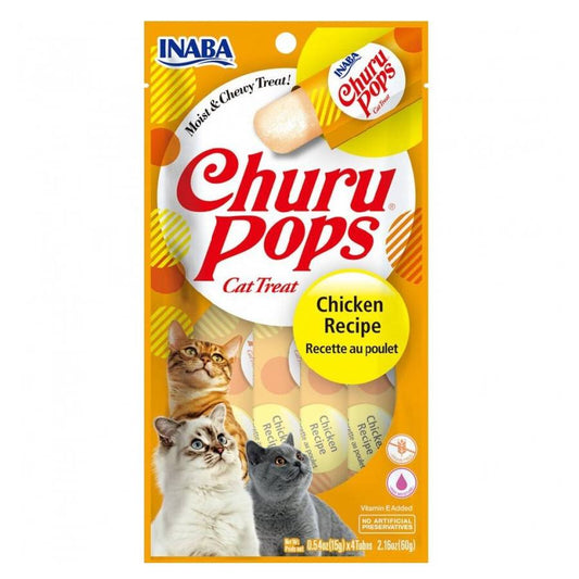 Churu pops pollo snack para gatos