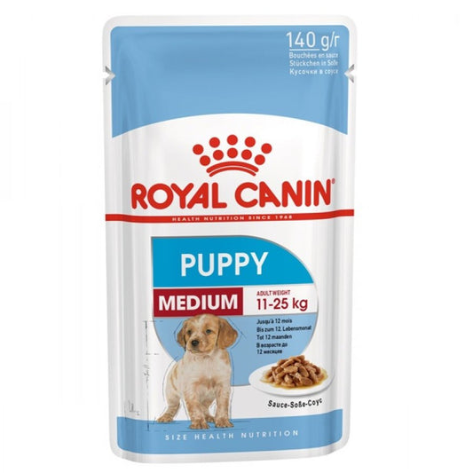 Royal Canin Medium Puppy alimento húmedo para perros 140Gr