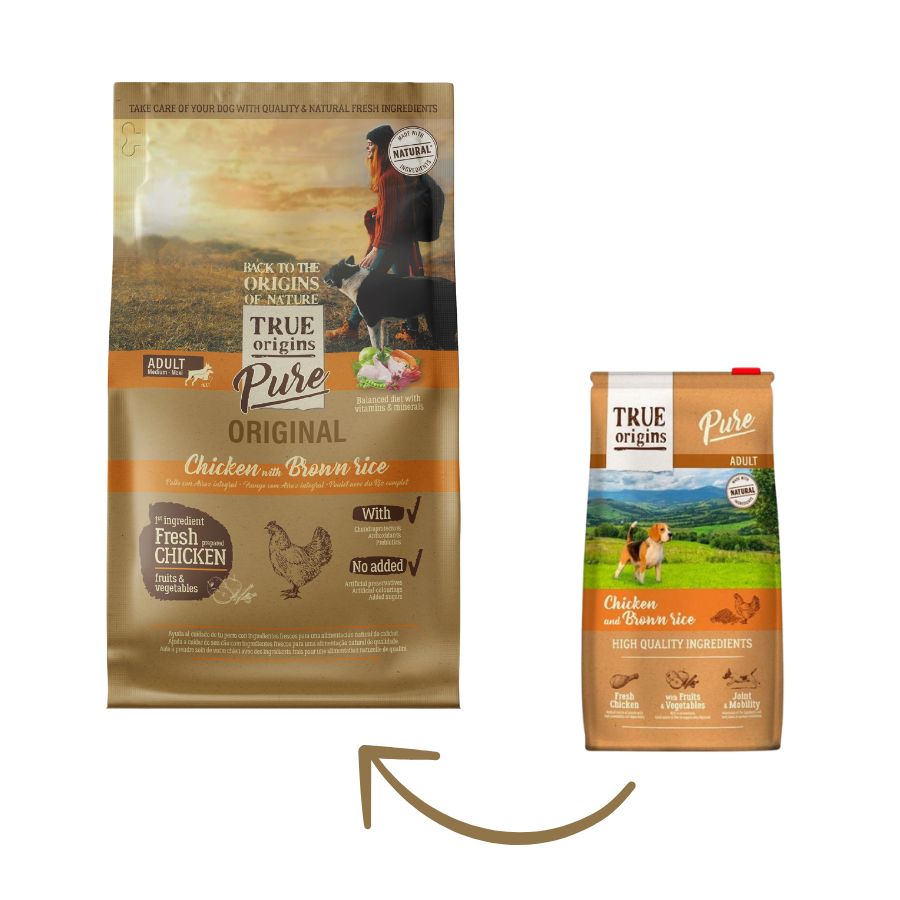 True Origins Pure Dog Adult Chicken alimento para perro