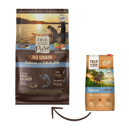 True Origins Pure Dog Adult Salmon Grain Free alimento para perro