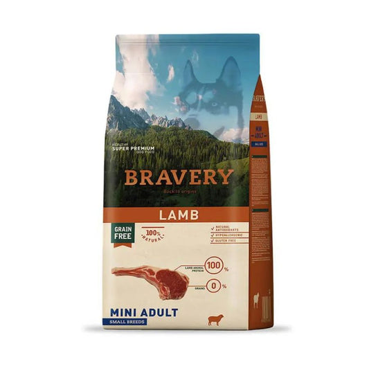 Bravery Lamb Mini Adult Small Breeds alimento para perro