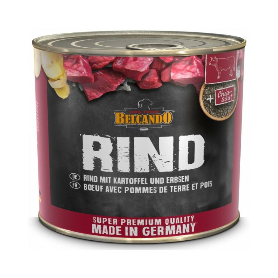 Belcando lata super premium de ternera alimento húmedo para perros 400 GR
