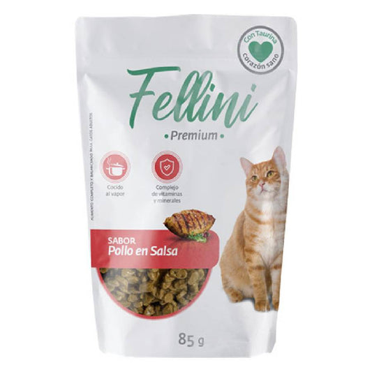 Fellini Pollo En Salsa alimento húmedo para gatos