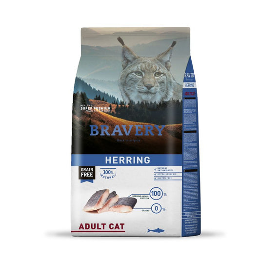 Bravery herring adult cat