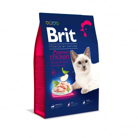 Brit Care Premium By Nature Cat Sterilized Chicken 8kg
