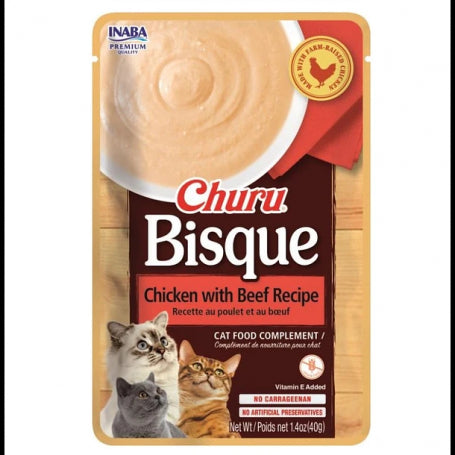 Churu Bisque Pollo y Carne 40g