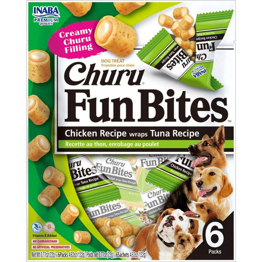 Churu fun bites atún para perro