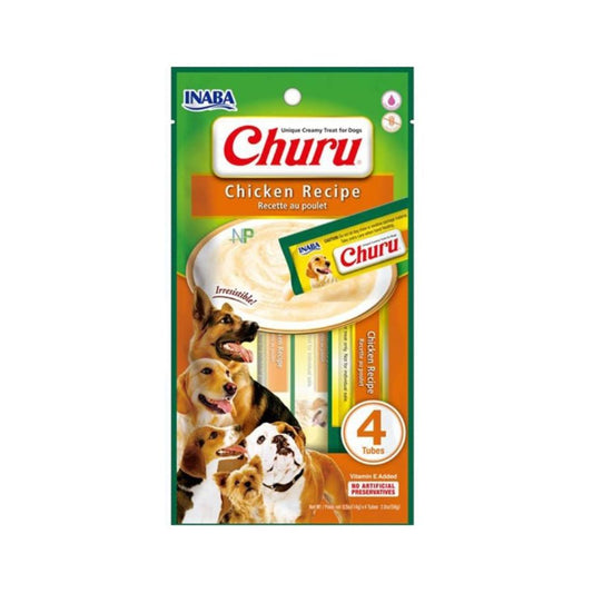 Churu perro 4p pollo 56GR