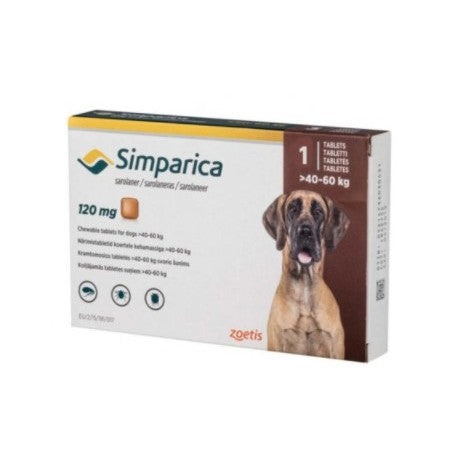 Simparica 40 a 60 kg 1 Comprimido