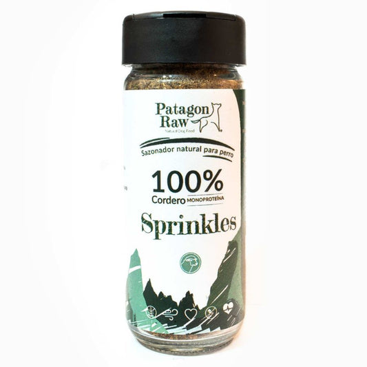 Sazonador sprinkles perro 100% corazón cordero 60 GR