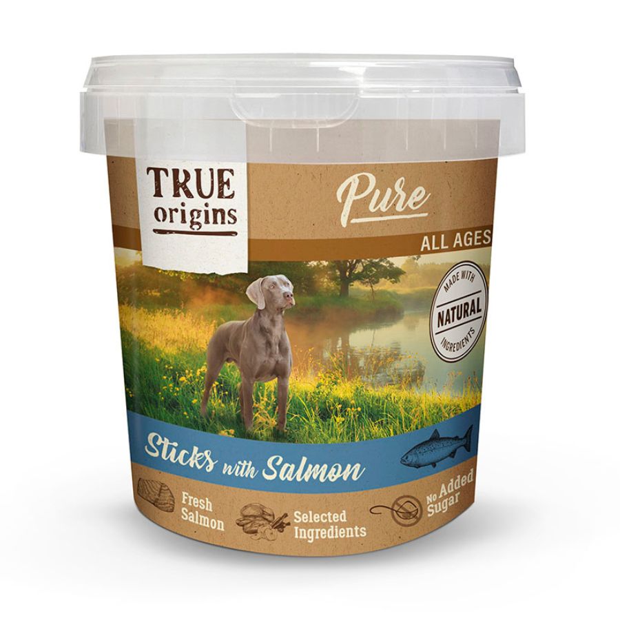 True origins pure barritas con salmón