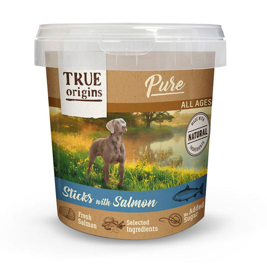 True origins pure barritas con salmón
