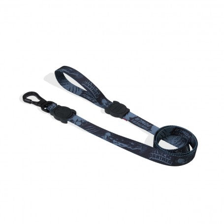 Zeedog Black Panther Leash Extra Small
