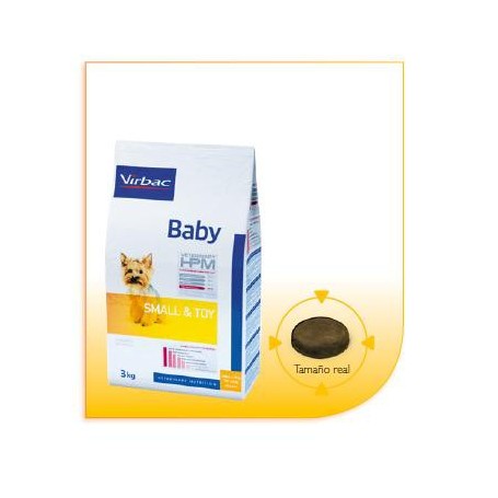 Alimento HPM Virbac Dog Baby Small & Toy 3 kg.