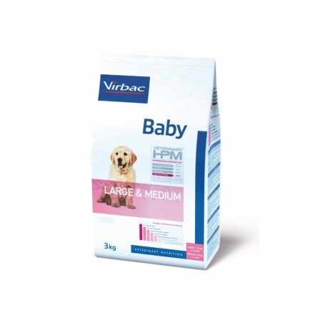 Alimento HPM Virbac Baby Dog Large Medium 3 kg