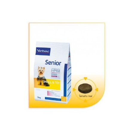 Alimento HPM Virbac Dog Senior Small & Toy 1.5kg.