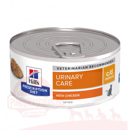 Alimento Humedo Hills C/D Felino 156g (CD)