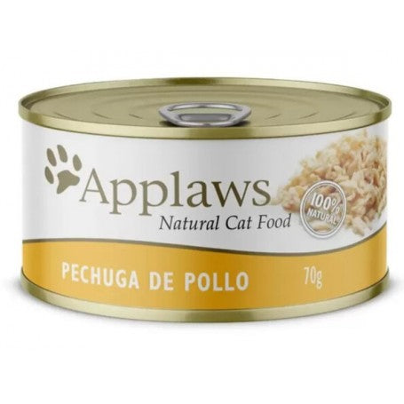 Lata Applaws Adulto Pechuga de Pollo Con Caldito
