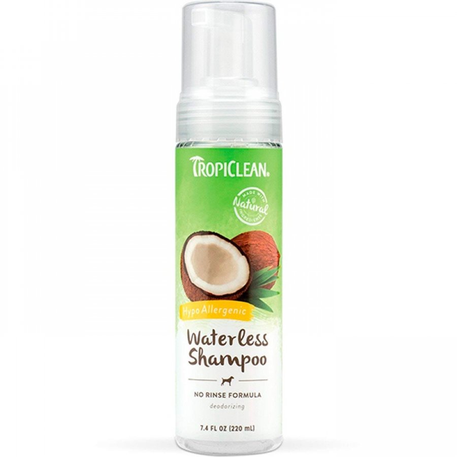 Hypo allergenic waterless shampoo