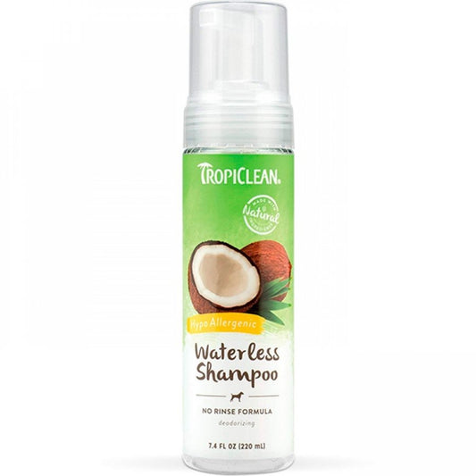 Hypo allergenic waterless shampoo