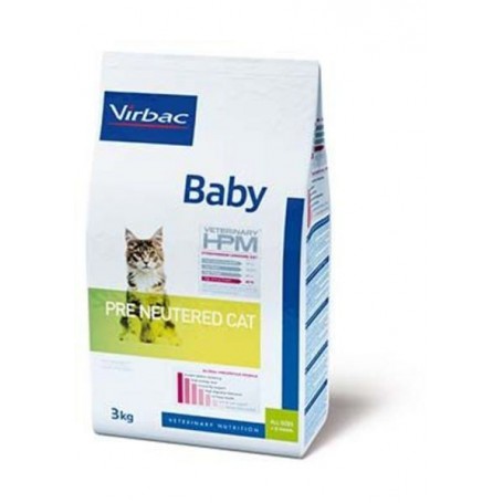 Alimento HPM Virbac Cat Baby Pre Neutered 3kg