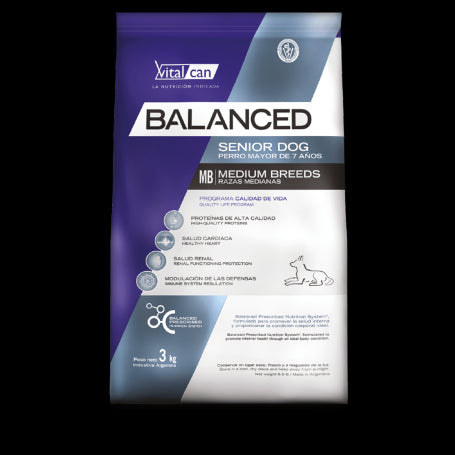 VitalCan Balanced Perro Senior Raza Mediana 3 kg