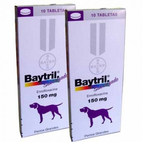 Baytril Perros Grandes 150 mg