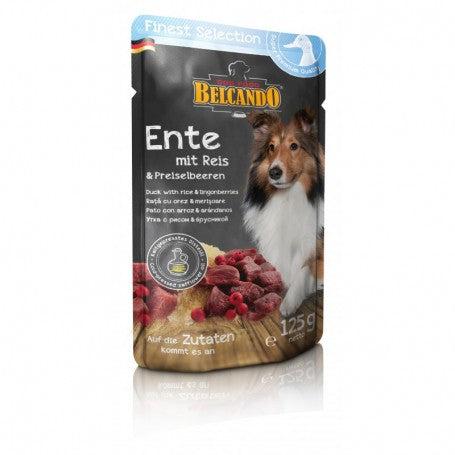 Belcando Pouch Pato Con Arroz Y Arandano 0,125kg