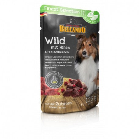 Belcando Pouch Venado Con Mijo Y Arandano 0,125kg