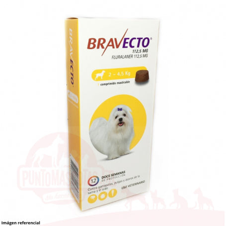 Bravecto 2 a 4,5 kg