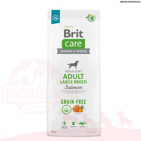 Brit Care Adult Libre de Grano Salmon Razas Grandes 12 kg