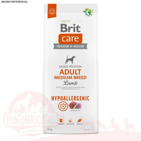 Brit Care Adult Medium Cordero y Arroz 12 kg