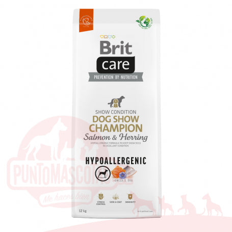 Brit Care Dog Show Champion Salmon y arenque 12kg