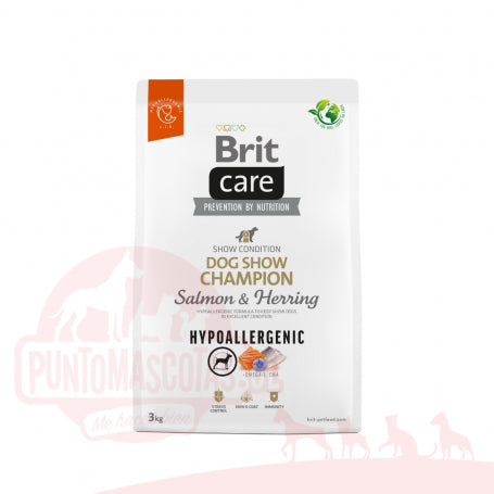Brit Care Dog Show Champion Salmon y Arenque 3kg