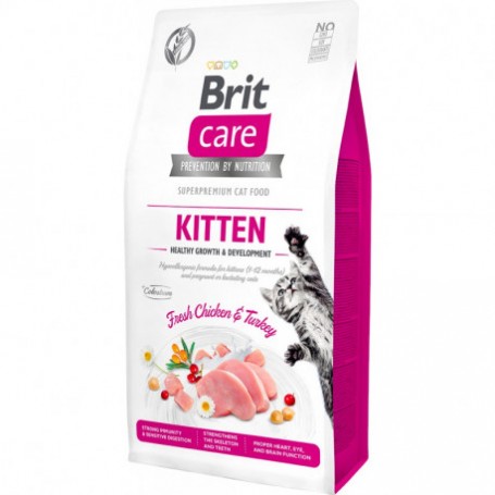 Brit Care Grain Free Kitten Healthy Growth 400grs
