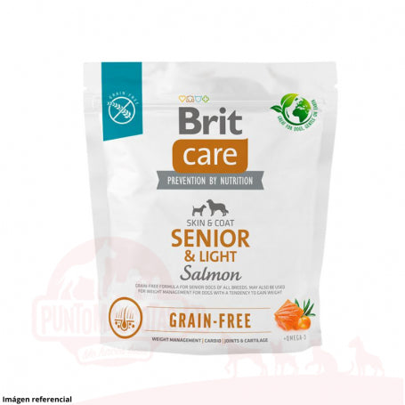 Brit Care Libre de Granos Senior & Light Salmon 1 kg