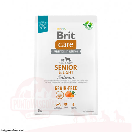 Brit Care Libre de Granos Senior & Light Salmon 3 kg